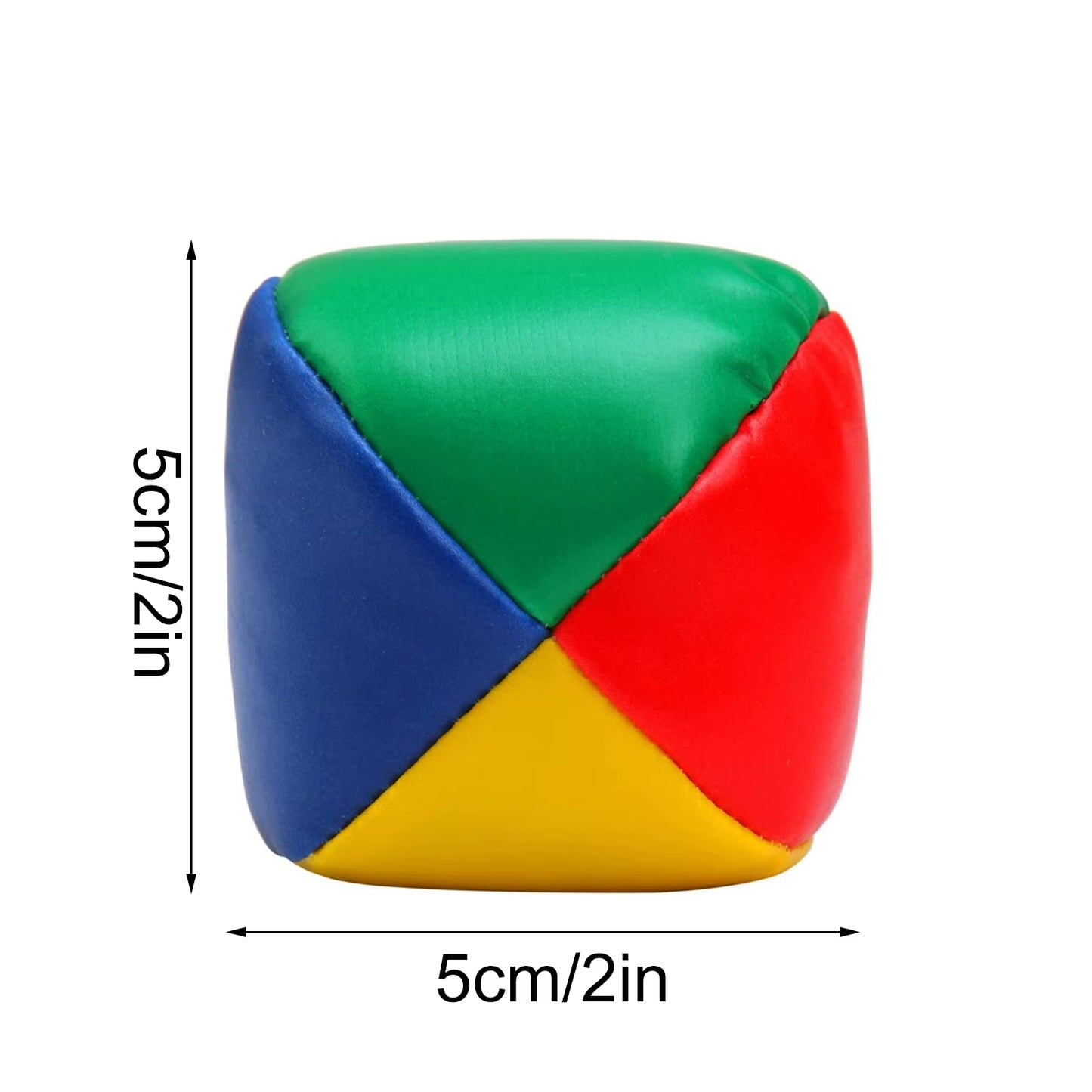 6PCS Smooth Durable Juggle Ball Juggling Balls Set for Beginners Learn to Juggle Beginner Kit Circus Children Kids Outdoor Toy