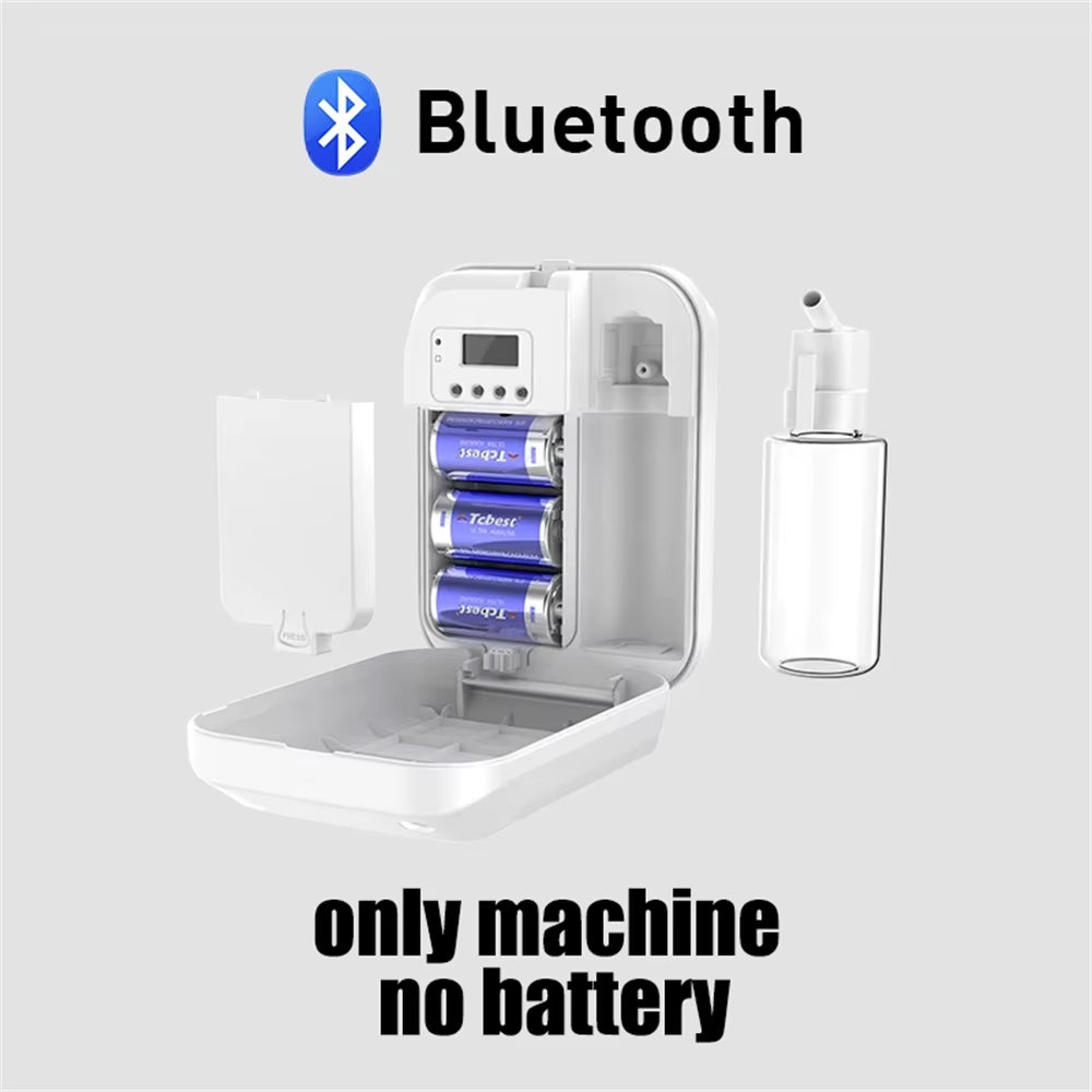 Battery Aroma Diffuser Coverage 300M³ Essential Oil Diffuser Scent Machine Bluetooth Control Air Purifier Use Battery Fragrance