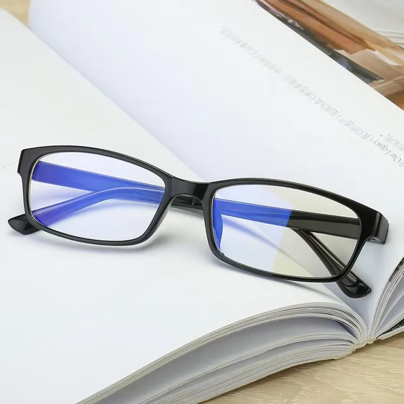 0 -0.5 -1 -1.5 -2 -2.5 -3 -3.5 -4 -5 -6 Finished Myopia Glasses Men Short-Sight Eyewear Blue Coated Women Diopter Eyeglasses
