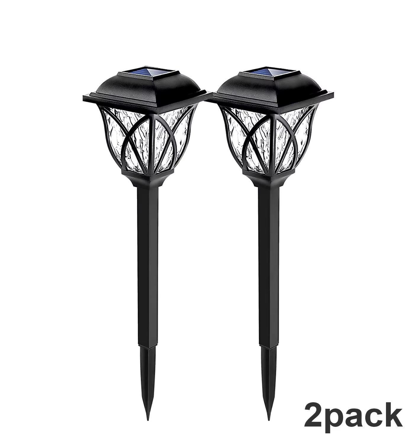 10 Pack Solar Yard Lights Bright Lawn Lights Outdoor Waterproof Led Solar Pathway Lights Landscape Path Lights