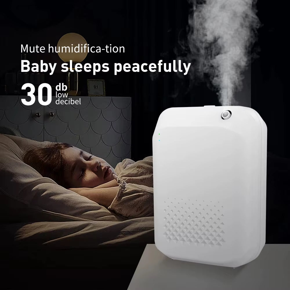 Battery Aroma Diffuser Coverage 300M³ Essential Oil Diffuser Scent Machine Bluetooth Control Air Purifier Use Battery Fragrance