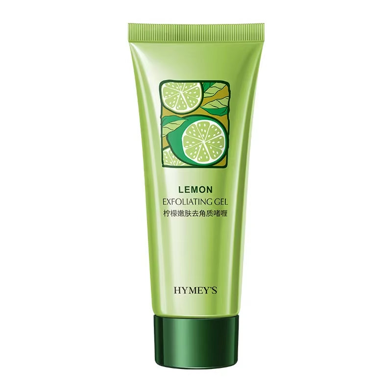 Deep Cleaning Lemon Exfoliating Skin Rejuvenating Gel Facial Scrub Dead Skin Removing Oil-Control Moisturizing Gel Skin Care
