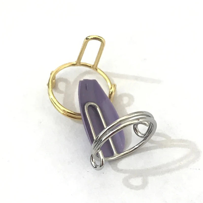 10 Pieces Sets Thin Nail Rings for Ladys Daily Fingertip Protective Cover Trendy Ring Jewelry Gift to Girlfriend Manicure