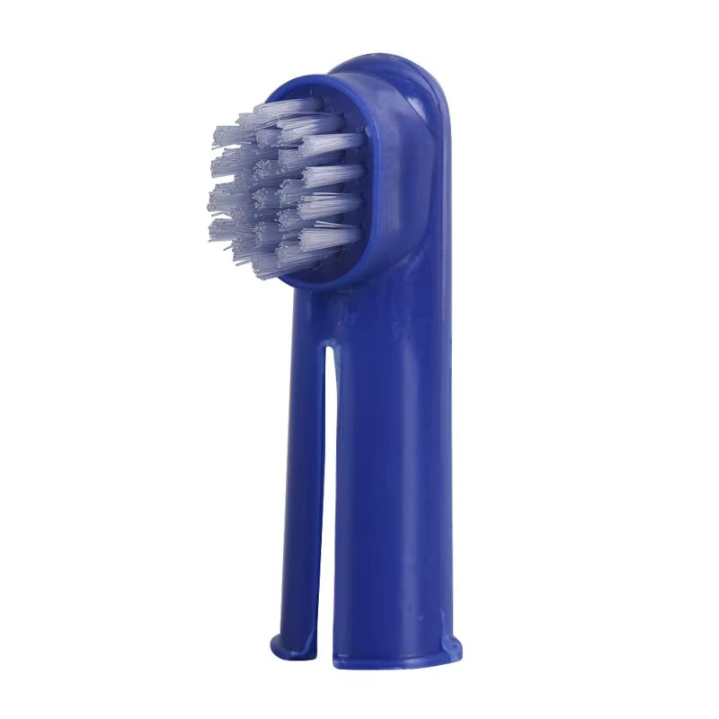 Pet Toothbrush Set Pet Supplies Dog Toothpaste Toothbrush Oral Care Set for Cats and Dogs Vanilla Beef Flavor Pet Cleaning Tooth