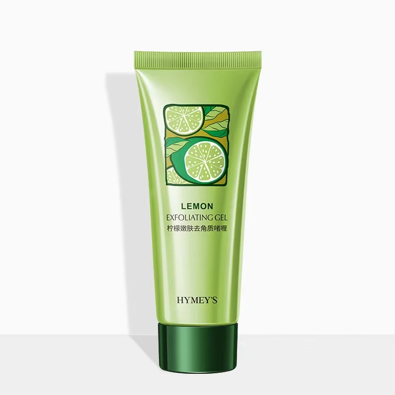 Deep Cleaning Lemon Exfoliating Skin Rejuvenating Gel Facial Scrub Dead Skin Removing Oil-Control Moisturizing Gel Skin Care