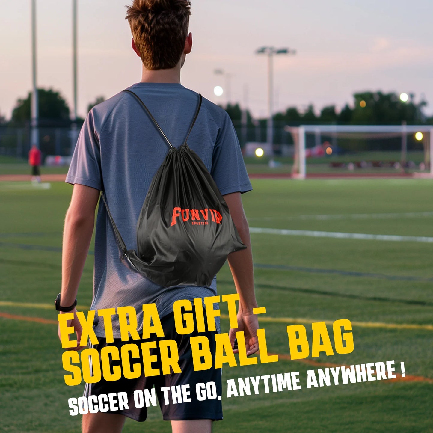 Light up Soccer Ball Official Size 5 for Kids 8-12, LED Rechargeable Leather Soccer Ball with Bag&Pump, Glow in the Dark outside Toys for Boys Girls, Birthday Christmas Gift for Teens Adults