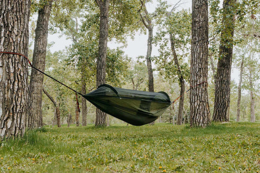 Portable Camping Hammock with Mosquito Net-0