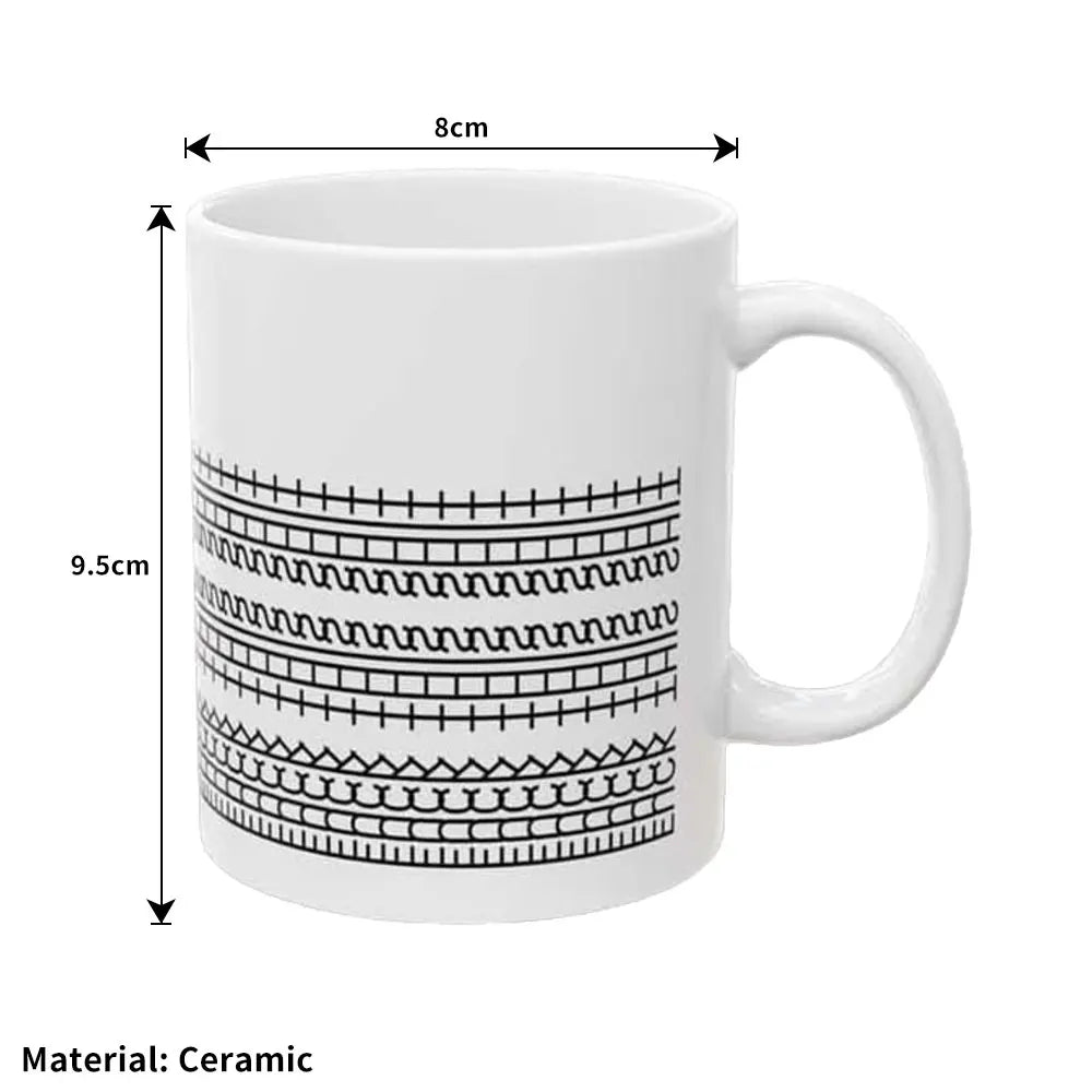 2025 New Ceramic Kitchen Hidden Message Coffee Mugunique Gift for Work Bestie & Modern Coffee Lover Accessories