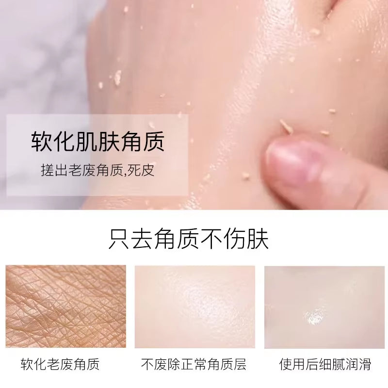Deep Cleaning Lemon Exfoliating Skin Rejuvenating Gel Facial Scrub Dead Skin Removing Oil-Control Moisturizing Gel Skin Care