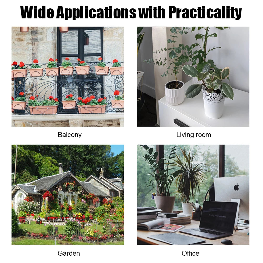 Digital Watering Irrigation Timer Wifi Tuya Micro-Drip Irrigation Controller with Solar Panel Intelligent Automatic Water Timer